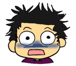 Daily life of Tora sticker #1854444