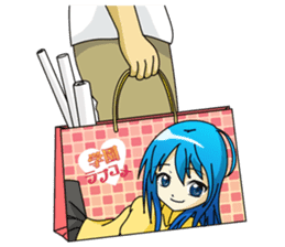 Japanese anime otaku sticker #1854636