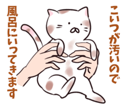 It's all cat's fault sticker #1854695