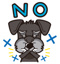 iinu - Miniature Schnauzer sticker #1854744