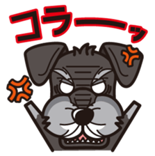 iinu - Miniature Schnauzer sticker #1854746