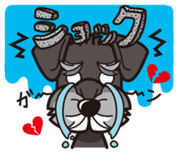 iinu - Miniature Schnauzer sticker #1854748