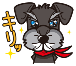 iinu - Miniature Schnauzer sticker #1854754