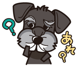 iinu - Miniature Schnauzer sticker #1854755