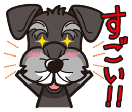 iinu - Miniature Schnauzer sticker #1854759