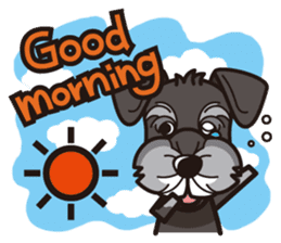 iinu - Miniature Schnauzer sticker #1854764