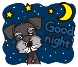 iinu - Miniature Schnauzer sticker #1854765