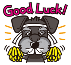 iinu - Miniature Schnauzer sticker #1854769