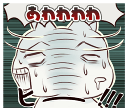 Cat to be surprised at sticker #1854848