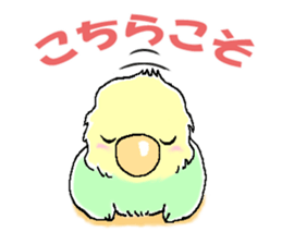 Peesuke of the budgerigar sticker #1854904