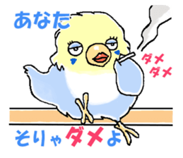Peesuke of the budgerigar sticker #1854907