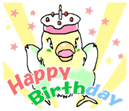 Peesuke of the budgerigar sticker #1854909