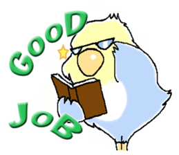 Peesuke of the budgerigar sticker #1854910