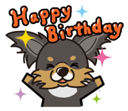 iinu  - Long Coat Chihuahua sticker #1855335