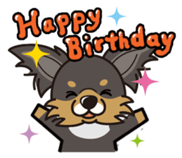 iinu - Long Coat Chihuahua sticker #1855335