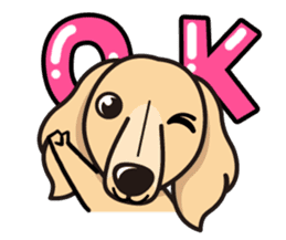 iinu - Miniature Dachshund sticker #1855541