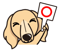 iinu - Miniature Dachshund sticker #1855545