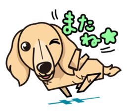 iinu - Miniature Dachshund sticker #1855551