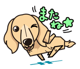 iinu - Miniature Dachshund sticker #1855551