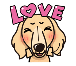 iinu - Miniature Dachshund sticker #1855554