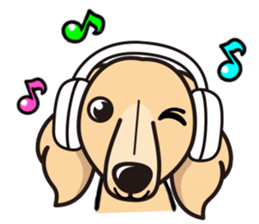 iinu - Miniature Dachshund sticker #1855576