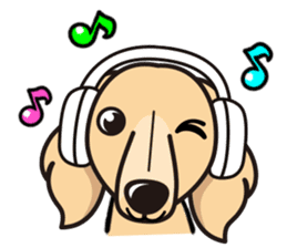 iinu - Miniature Dachshund sticker #1855576