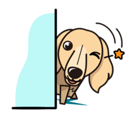 iinu - Miniature Dachshund sticker #1855579