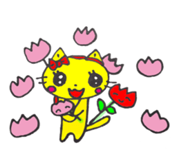 HAPPY! HAPPY! HAPPY CAT2! sticker #1856116