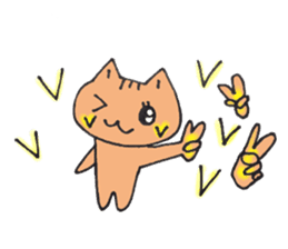 HAPPY! HAPPY! HAPPY CAT2! sticker #1856117