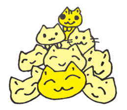 HAPPY! HAPPY! HAPPY CAT2! sticker #1856122