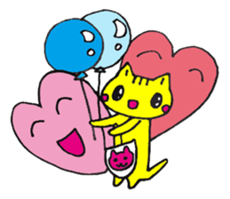 HAPPY! HAPPY! HAPPY CAT2! sticker #1856138