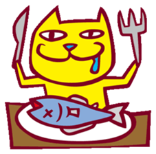 Kisuke's cat sticker #1856177