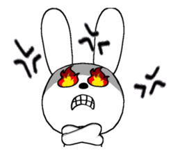 16th edition white rabbit expressive sticker #1856231