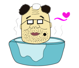 Thumb Daddy and little finger mommy sticker #1856342