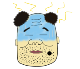 Thumb Daddy and little finger mommy sticker #1856346