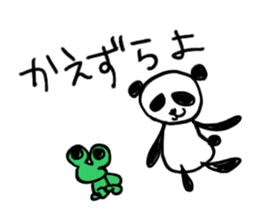 Shizuoka Panda Sticker sticker #1856485
