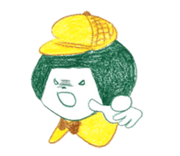 Detective SHIGERU(English ver.) sticker #1856873