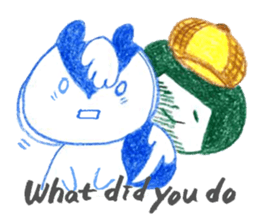 Detective SHIGERU(English ver.) sticker #1856895