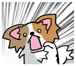 papillon "RIO" sticker #1857016