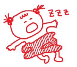 I'm a little girl sticker #1857553