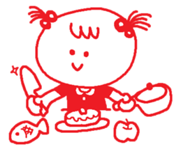 I'm a little girl sticker #1857557