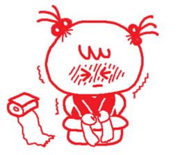 I'm a little girl sticker #1857569