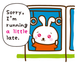 I'll forgive cute. ( Usaokun ) sticker #1858062
