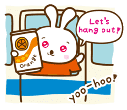 I'll forgive cute. ( Usaokun ) sticker #1858084