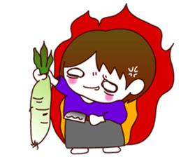 Family to become curry sticker #1858353