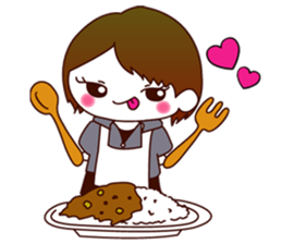 Family to become curry sticker #1858360