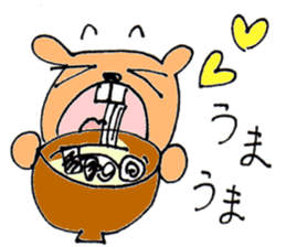 Animal characters, Mokyappy's Friends sticker #1858747