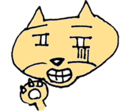 Animal characters, Mokyappy's Friends sticker #1858752