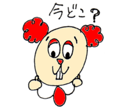 Animal characters, Mokyappy's Friends sticker #1858779