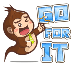 Pandey&Monka (Ghost Panda&Ghost Monkey) sticker #1858781